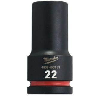 Milwaukee - Udarni nasadni ključ 3/4", 6 tačaka, duga, metrička, 22 mm - 4932480381