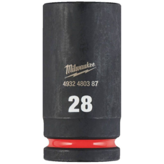 Milwaukee - Udarni nasadni ključ 3/4", 6 tačaka, duga, metrička, 28 mm - 4932480387