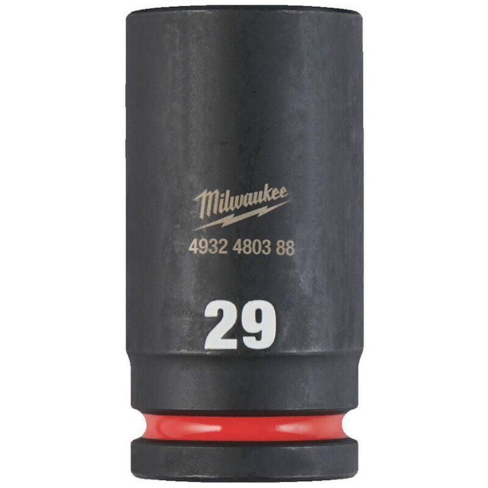 Milwaukee - Udarni nasadni ključ 3/4", 6 tačaka, duga, metrička, 29 mm - 4932480388