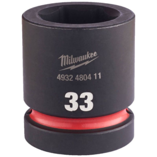 Milwaukee - Udarni nasadni ključ 1" ,6 tačaka, kratka, metrička, 33 mm - 4932480411