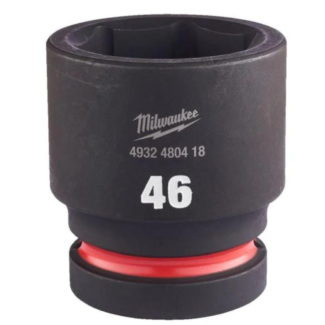 Milwaukee - Udarni nasadni ključ 1" ,6 tačaka, kratka, metrička, 46 mm - 4932480418
