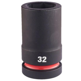 Milwaukee - Udarni nasadni ključ 1", 6 tačaka, duga, metrička, 32 mm - 4932480426