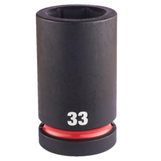 Milwaukee - Udarni nasadni ključ 1", 6 tačaka, duga, metrička, 33 mm - 4932480427
