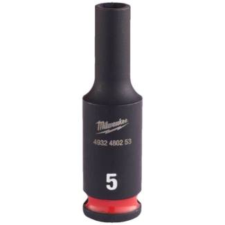 Milwaukee - Udarni nasadni ključ 1/4" 6 tačaka, duga, metrička, 5 mm - 4932480253