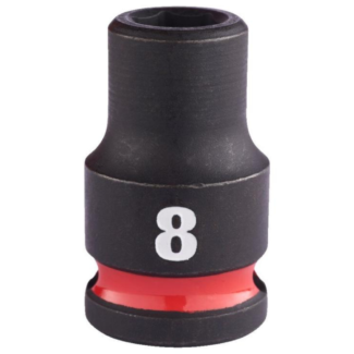 Milwaukee - Udarni nasadni ključ 3/8" 6 tačaka, kratka, metrička, 8 mm - 4932480265