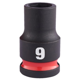 Milwaukee - Udarni nasadni ključ 3/8" 6 tačaka, kratka, metrička, 9 mm - 4932480266