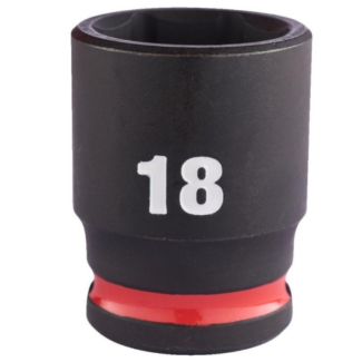 Milwaukee - Udarni nasadni ključ 3/8" 6 tačaka, kratka, metrička, 18 mm - 4932480275