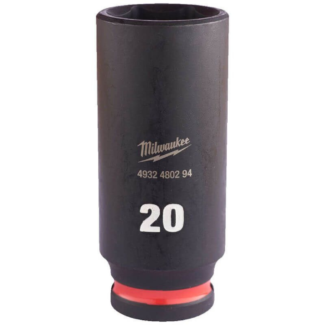 Milwaukee - Udarni nasadni ključ 3/8" 6 tačaka, duga, metrička, 20 mm - 4932480294