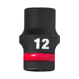 Milwaukee - Udarni nasadni ključ 1/2", 6 tačaka, kratka, metrička, 12 mm - 4932480306