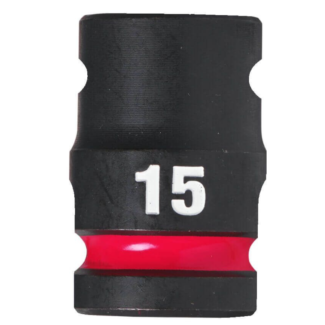 Milwaukee - Udarni nasadni ključ 1/2", 6 tačaka, kratka, metrička, 15 mm - 4932480309