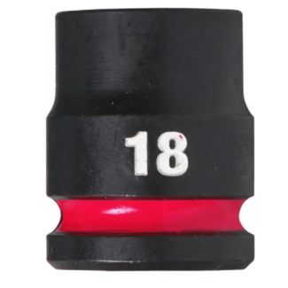 Milwaukee - Udarni nasadni ključ 1/2", 6 tačaka, kratka, metrička, 18 mm - 4932480312