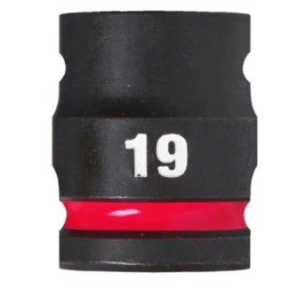 Milwaukee - Udarni nasadni ključ 1/2", 6 tačaka, kratka, metrička, 19 mm - 4932480313