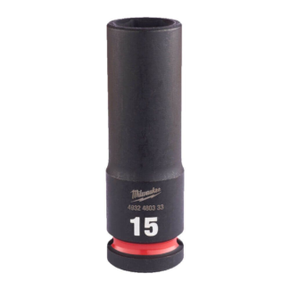 Milwaukee - Udarni nasadni ključ 1/2", 6 tačaka, duga, metrička, 15 mm - 4932480333