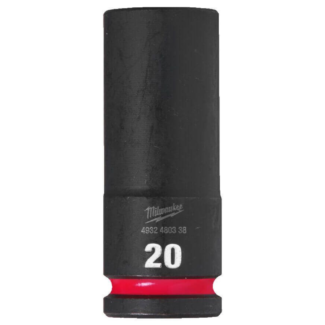 Milwaukee - Udarni nasadni ključ 1/2", 6 tačaka, duga, metrička, 20 mm - 4932480338