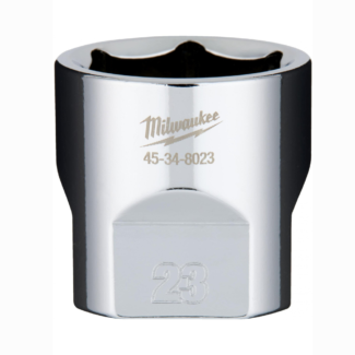 Milwaukee - Nasadni ključ sa 6 tačaka, kratka, metrička, 23 mm - 4932479999
