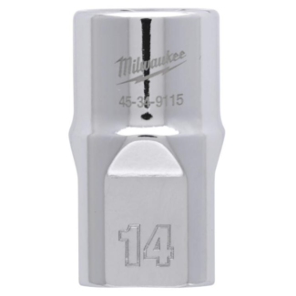 Milwaukee - Nasadni ključ sa 6 tačaka, kratka, metrička, 14 mm - 4932480012