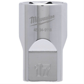 Milwaukee - Nasadni ključ sa 6 tačaka, kratka, metrička, 17 mm - 4932480015