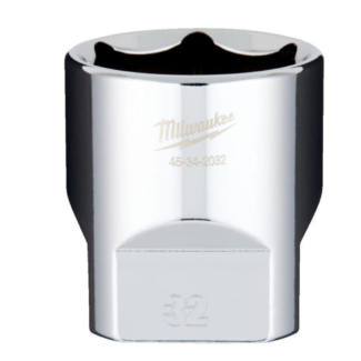 Milwaukee - Nasadni ključ sa 6 tačaka, kratka, metrička, 32 mm - 4932480028