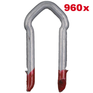 MILWAUKEE - Klamerice za ograde za M18 FFUS na traci, 4 x 45 mm - 4932480359