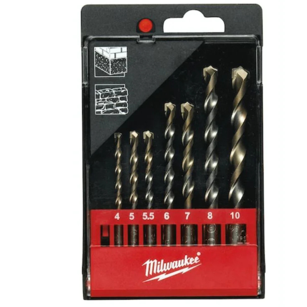 Milwaukee - Set burgija za beton, 3 - 10 mm, 8 kom - 4932480158