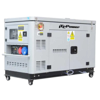 ITCPower - Dizel generator 10 kW, 400/230 V, vodeno hlađenje, AVR - DG12000XSE-T