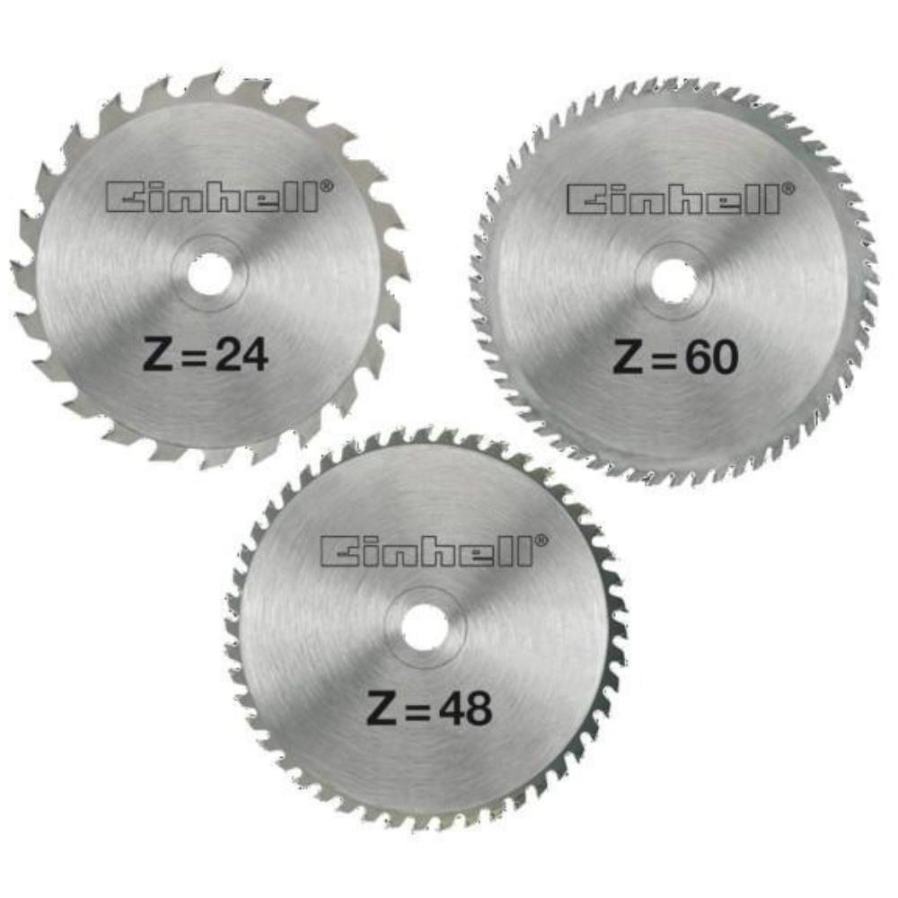 Einhell - Set reznih listova, HM 250 x 30 x 30, 3 kom - 4502133