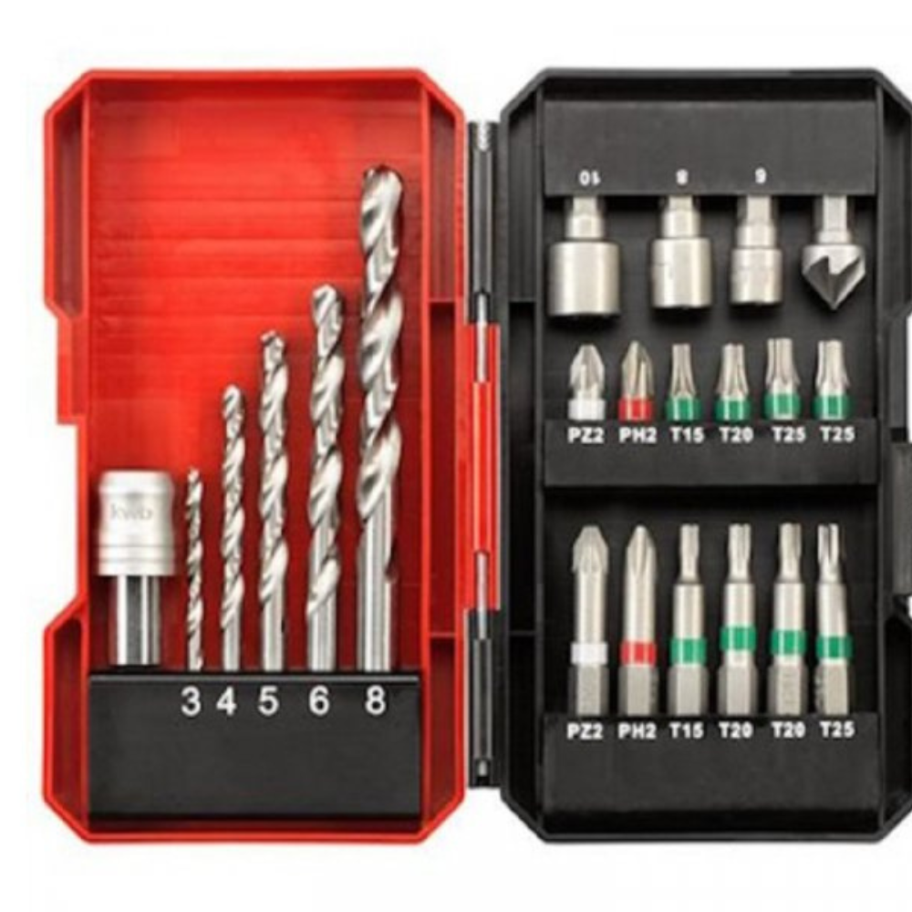 Einhell - Set burgija i bitova 1/4" S-Box, by KWB, 22 kom - 49108806