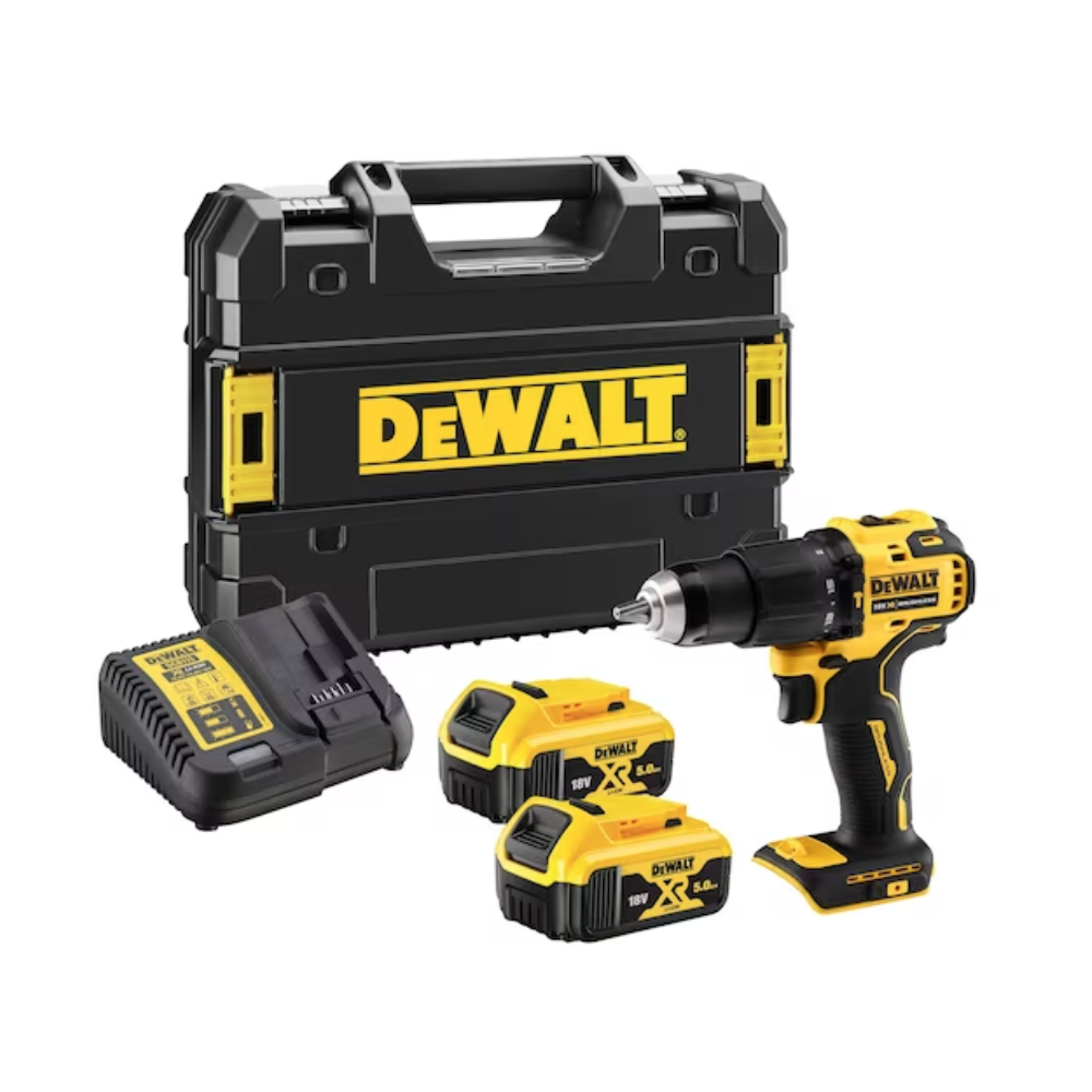 DeWalt Akum. udarna bušilica18V, 2x 5Ahu koferu - DCD709P2T