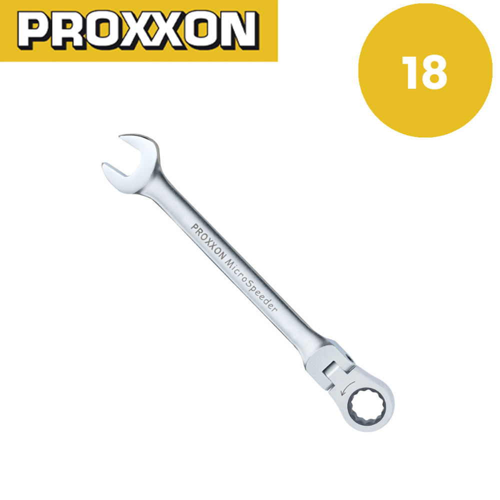 Proxxon - Ključ vilj. okasti zglobni 18 - P23055