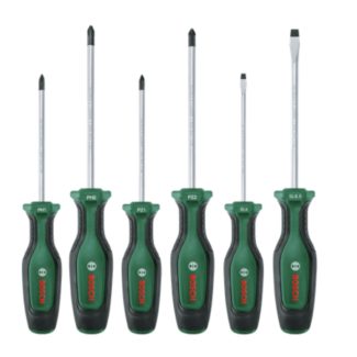 Bosch - Set odvrtača, PH/PZ/SL (V3), 6 kom - 1600A02W7L
