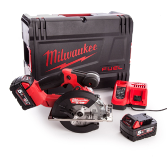Milwaukee akumulatorski cirkular za metal M18 FMCS-502X-18V/5Ah-150mm - 4933459193