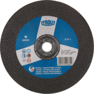 Tyrolit - Brusna ploča 125x6 2u1 Basic- 222860