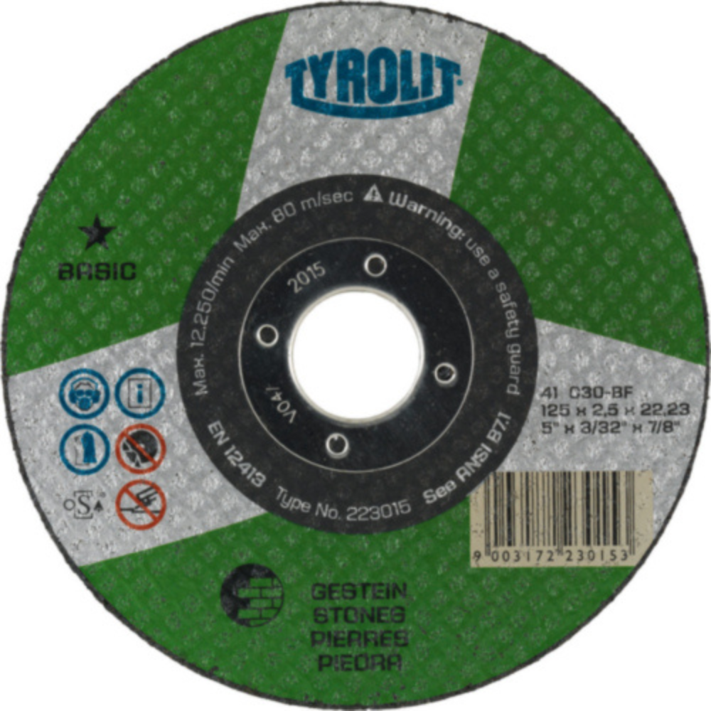 Tyrolit - Rezna ploča 78x3,0- 222042