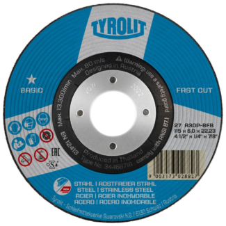 Tyrolit - Brusna ploča 178x6x22,23mm - 34468719