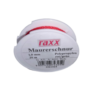 RAXX - Zidarski kanap PP-pletivo crveno-zel. 1,0mmx20m - RAXX1261524