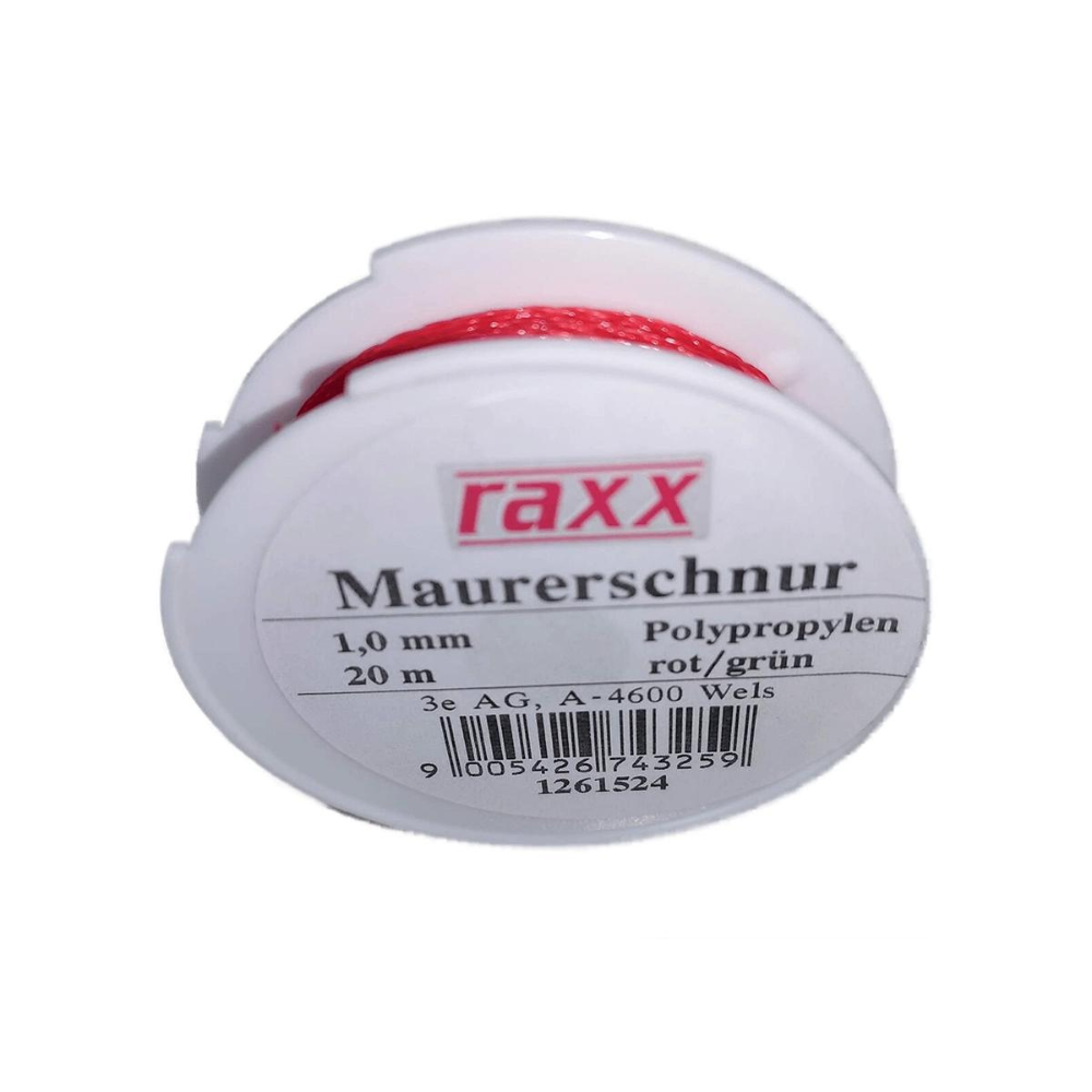 RAXX - Zidarski kanap PP-pletivo crveno-zel. 1,0mmx20m - RAXX1261524