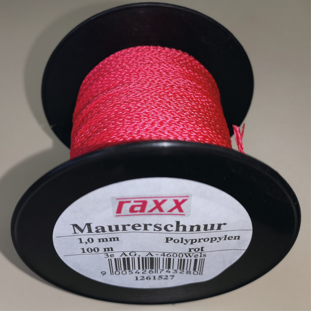 RAXX - Zidarski kanap PP-pletivo crvena 1,0mmx100m - RAXX1261527