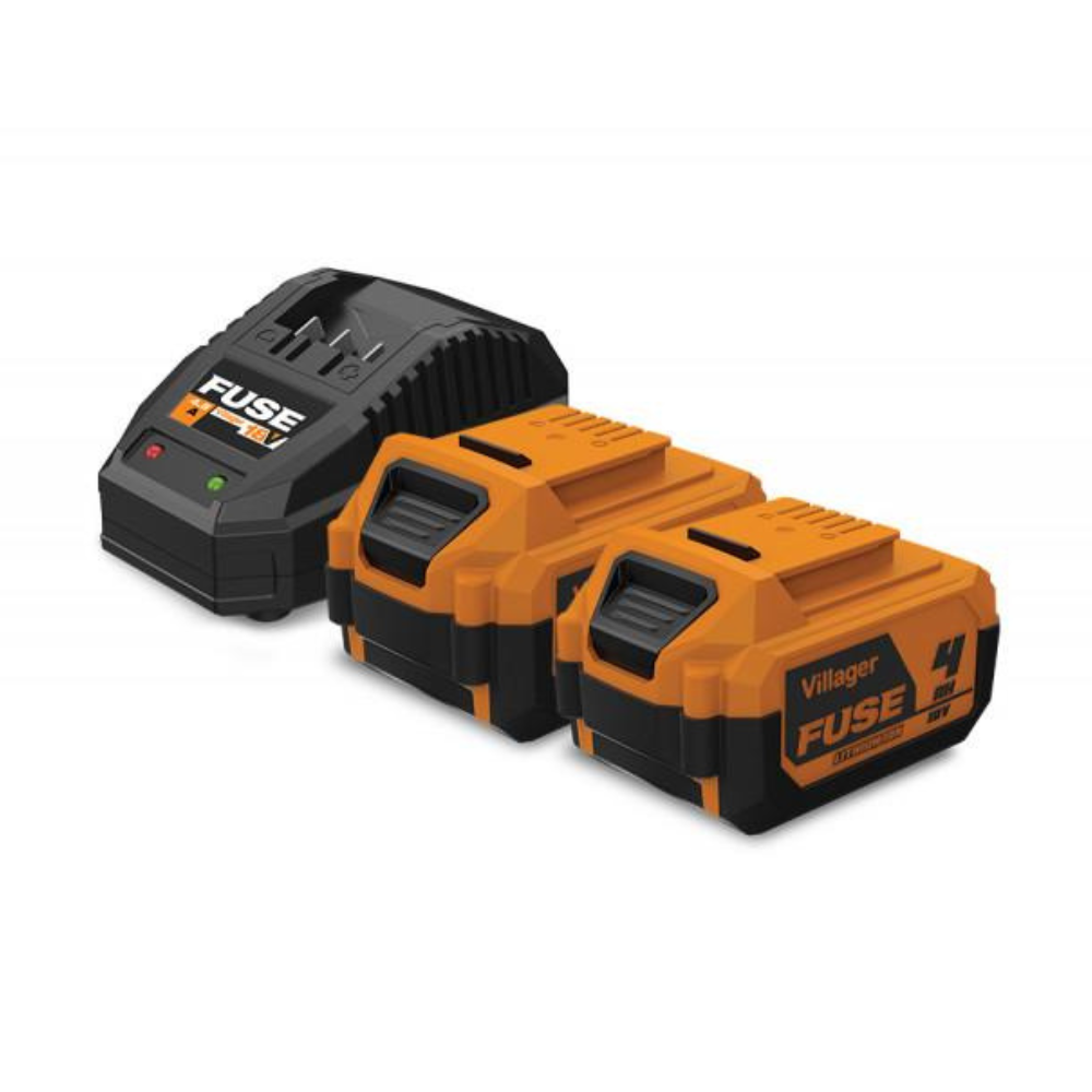 Villager - FUSE 18V set baterija 2 x 4.0Ah + punjač 4,5A - 083382