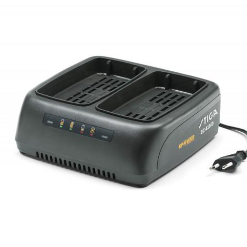 Stiga - Punjač za dve baterije EC 415 D - 075984