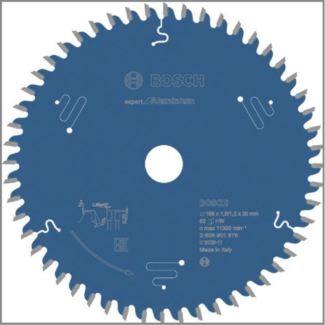 Bosch - List kružne testere Expert for Aluminium 168x20x1.8/1.2x52T Festool - 2608901876