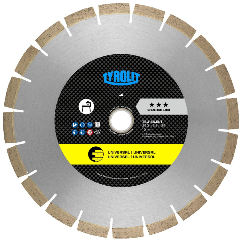Tyrolit - Dijamantska rezna ploča 300x2,8/1,8x35mm - 34221327