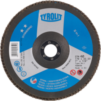 Tyrolit - Lamelni disk 115×22,23 Standard - 454393