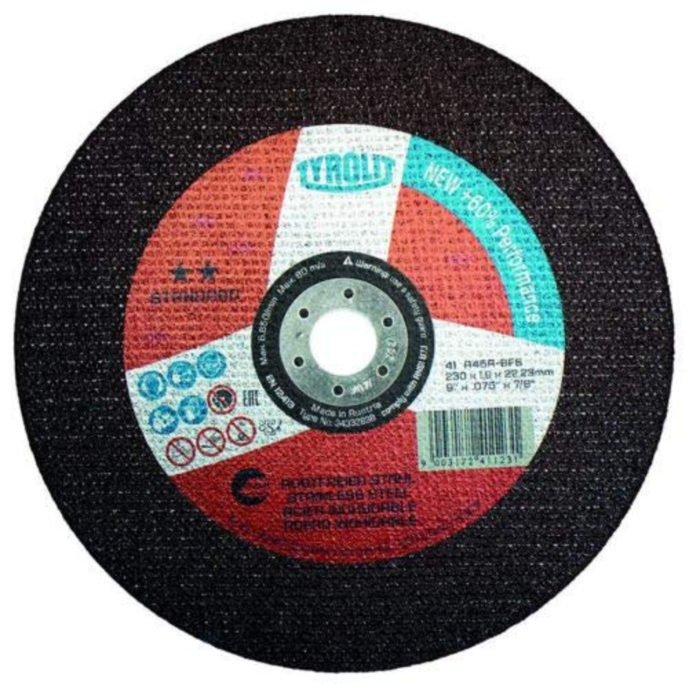 Tyrolit - Standardne rezne ploče BFS 230 x 1.9 x 22,23 mm - 34332838