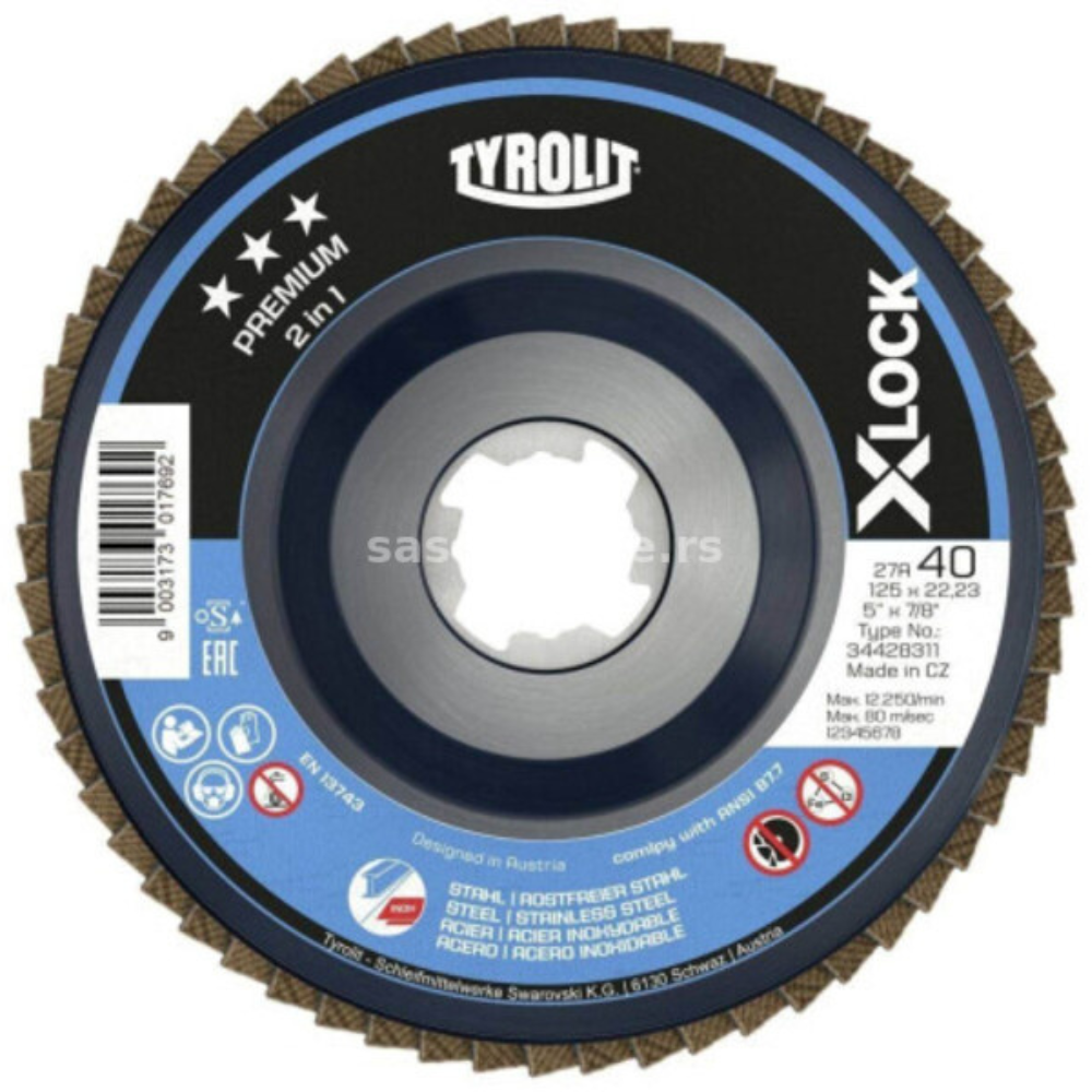 Tyrolit - Lamelni disk 115mm - 34428482