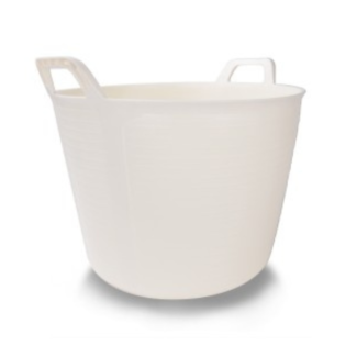 Rubi - Kanta bela plastična FLEXTUB No.3, 40l - RUB88723