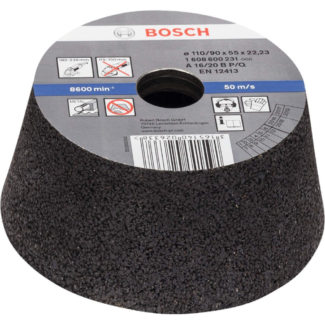 Bosch - Brusni lonac, konusni-metal/liveni metal 90 mm, 110 mm, 55 mm, 16 - 1608600231
