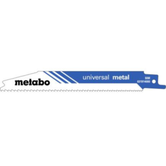 Metabo - 2 x Listovi sabljaste testere - univerzalni metal 150 x 0,9 mm - 631911000