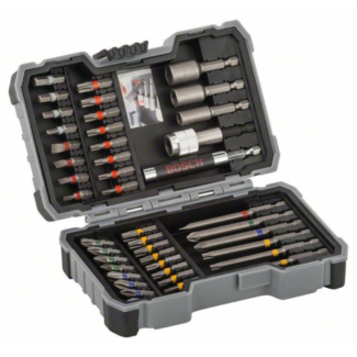 BOSCH - Set bitova i nasadnih ključeva, 43-delni - 2607017164