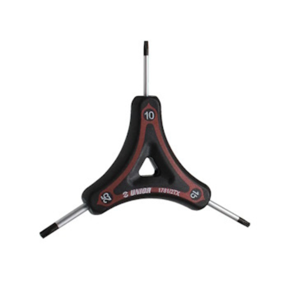 Unior - Ključ sa TX profilom trokraki 10x15x25mm 1781/2TX-US - 624911