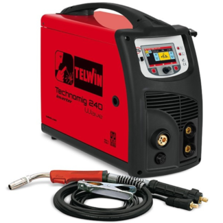 Telwin - Inverter aparat za zavarivanje TECHNOMIG 240 WAVE MIG-MAG, FLUX, BRAZING, MMA, DC-Lift TIG 230V - 816076